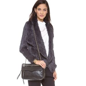 Rebecca Minkoff black swing convertible bag